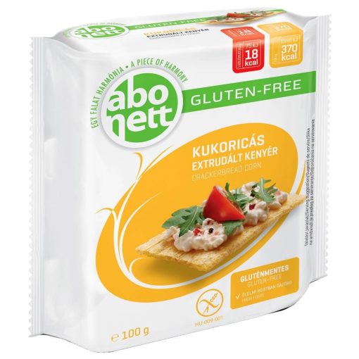 Abonett Pâine extrudată cu porumb - Fără gluten - 100 g