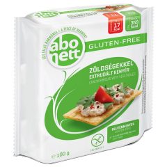 Abonett Pâine extrudată cu legume - Fără gluten - 100 g Abonett Pâine extrudată cu legume - Fără gluten - 100 g