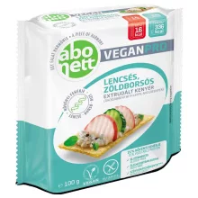 Abonett VeganPro Pâine extrudată cu linte și mazăre verde - Fără gluten - 100 g