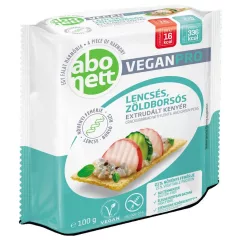   Abonett VeganPro Pâine extrudată cu linte și mazăre verde - Fără gluten - 100 g