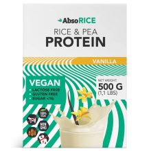 AbsoRice - Pudră proteică vegană cu aromă de vanilie - 500 g