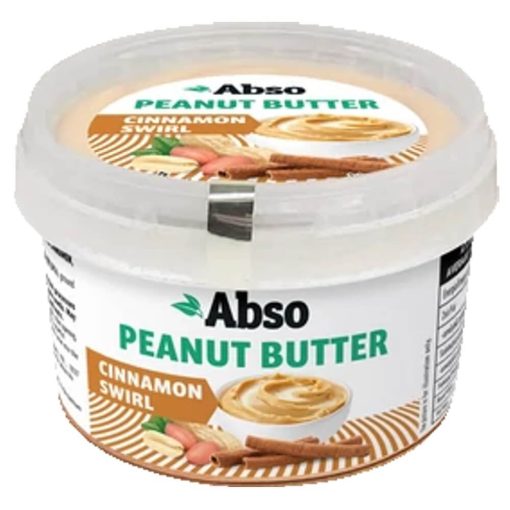 Abso Cinnamon Swirl Peanut Butter 250g - Fahéjas álom mogyoróvaj