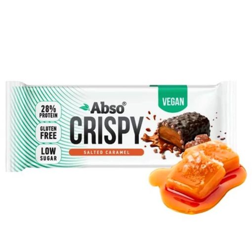 Abso Crispy Bar, Sós-karamell ízű vegán fehérjeszelet - 50 g