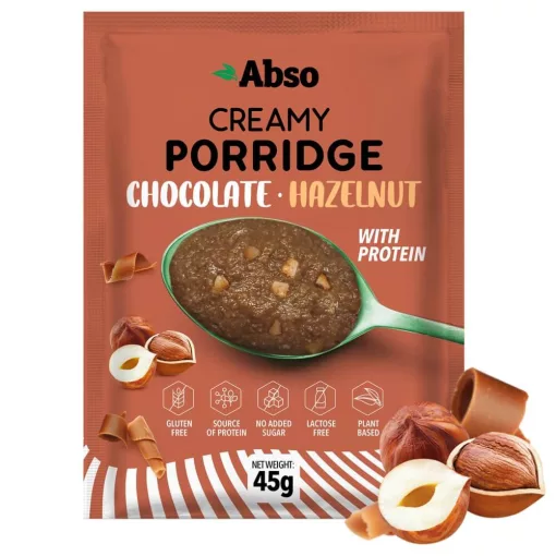 Abso Porridge Csokoládé-Mogyorókrémes kása - 45g