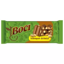Boci Ciocolată cu lapte și bucăți de arahide - 90g