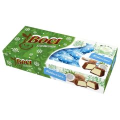 Boci Bomboane de Crăciun cu lapte, umplute cu cremă de cocos   Boci Bomboane de Crăciun cu lapte, umplute cu cremă de cocos