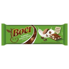 Boci Tejkrémes-kakaós kekszes tejcsokoládé - 270g Boci Tejkrémes-kakaós kekszes tejcsokoládé - 270g
