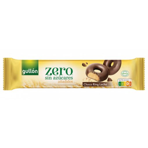 Biscuiti fara zahar Choco ring, 150 g, Gullon