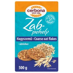 Fulgi de ovăz clasici Cerbona - 500 g Fulgi de ovăz clasici Cerbona - 500 g