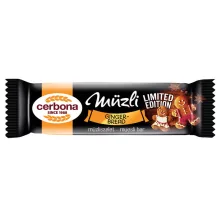 Cerbona Baton de muesli cu aromă de turtă dulce 20 x 20 g / 20 buc