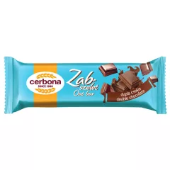   Cerbona Dupla csokoládés zabszelet, kakaós bevonó talppal 20 x 40g / 20 db