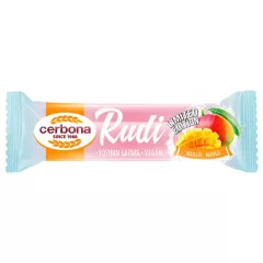   Cerbona Rudi Baton cu Ovăz, umplutură de Afine, glazură de Cacao, fără zahăr adăugat – 30 g