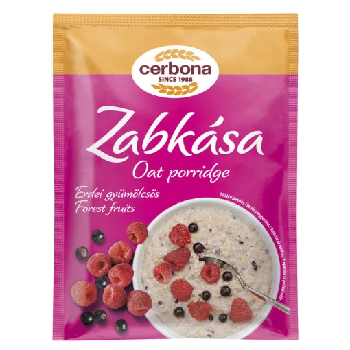 Terci de ovăz cu fructe de pădure Cerbona - 55 g