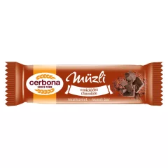 Baton musli cu ciocolată Cerbona - 20 g