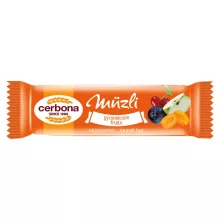 Baton musli cu fructe Cerbona - 20 x 20 g / 20 buc