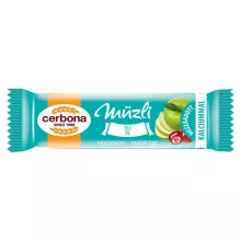 Baton musli cu calciu Cerbona Fitt - 20 x 20 g / 20 buc