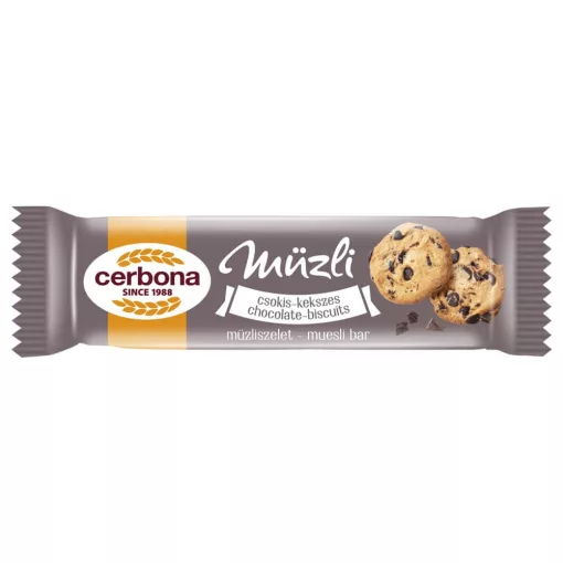 Cerbona Salty-caramel-ciocolata neagră baton musli, cu talpă din glazură cu cacao, 20 g