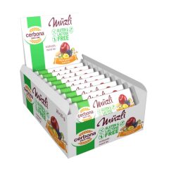 Big baton musli cu semințe și fructe, Cerbona, fără gluten și fără lactoză - 20 x 35 g / 20 buc   Big baton musli cu semințe și fructe, Cerbona, fără gluten și fără lactoză - 20 x 35 g / 20 buc