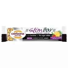 Cerbona Sport Slim ananászos-goji bogyós müzliszelet édesítőszerrel 20 x 35 g / 20 db