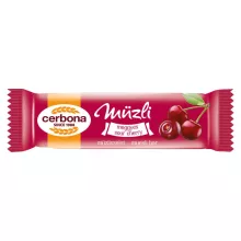 Baton musli cu vișine Cerbona - 20 x 20 g / 20 buc