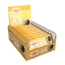 Baton musli cu cafea și glazură albă Cerbona - 20 x 20 g / 20 buc