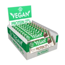 Cerbona Vegan Magas fehérjetartalmú csokitorta ízű szelet kakaós bevonattal, édesítőszerekkel, gluténmentes 20 x 40 g / 20 db