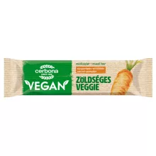 Baton vegan cu morcovi și dovleac Cerbona - 5 x 25 g / Pachet de gustări