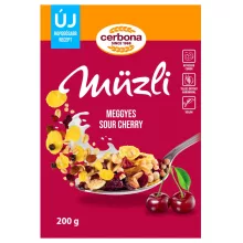 Cerbona Musli cu vișine - 200 g