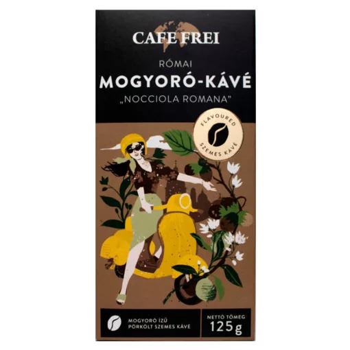Café Frei, cafea boabe, a la Roma cu alune, 125 g