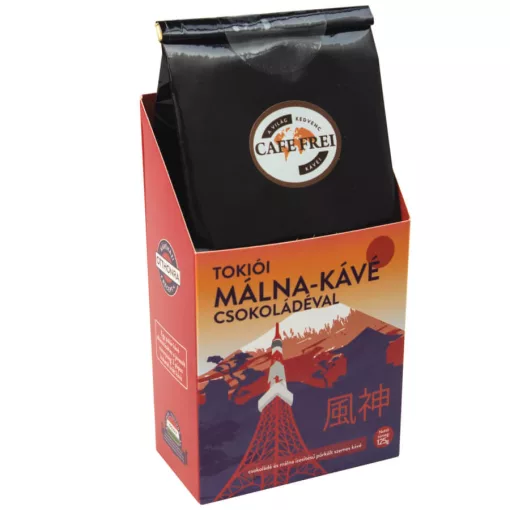 Café Frei, cafea boabe Tokyo cu ciocolată și zmeură, 125 g