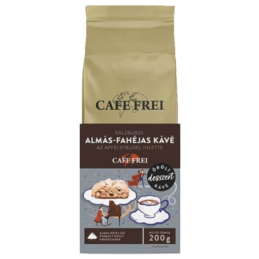 Café Frei, Salzburgi almás-fahéjas ízesítésű őröltkávé, 200 g