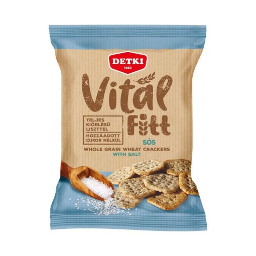 Detki Vitál-Fitt, Crackers din făină integrală cu sare, 100 g