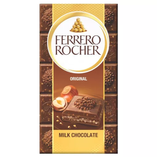 Rocher Premium Ciocolată cu Lapte 90g