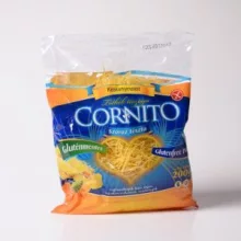 Cornito Paste uscate - Tăiței subțiri - Fără gluten, Fără lactoză - 200 g