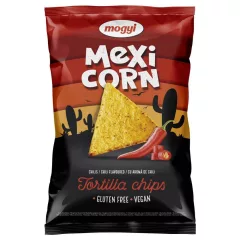 Mogyi, Mexi Corn Tortilla Chips cu chili, 200 g