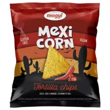 Mogyi, Mexi Corn Tortilla Chips cu chili – 90 g