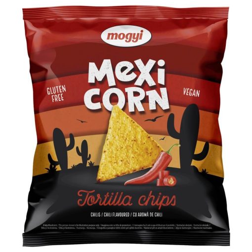 Mogyi, Mexi Corn Tortilla Chips chilis, 90g