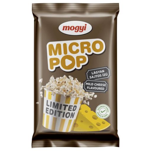 Mogyi, Micro Popcorn cu gust ușor de brânză, 90g