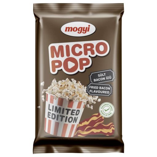Mogyi, Micro Popcorn sült bacon, 90g