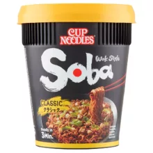 Nissin Soba Cup – preparat instant cu tăiței, aromă clasică – 90 g
