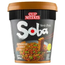 Nissin Soba instant în pahar cu aromă de curry japonez - 90 g