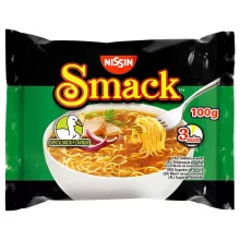 Nissin Smack tăiței instant cu aromă de rață condimentată – 100 g