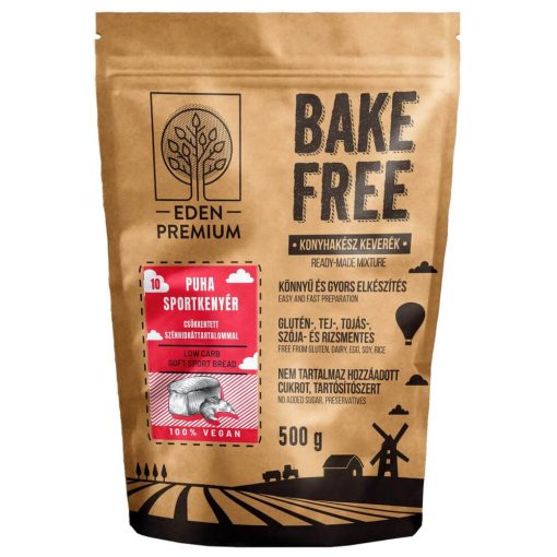 Bake-Free Mix de făină pentru pâine moale cu conținut redus de carbohidrați 500g