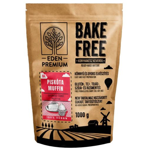 Bake-Free Mix de făină pentru prăjituri și brioșe 1000g