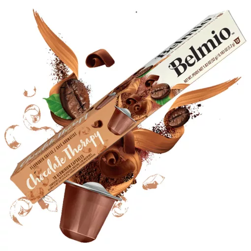 Belmio Café Chocolate Therapy, capsule de cafea, 10 buc / cutie