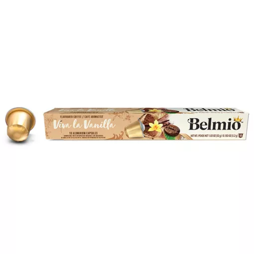 Belmio Café Viva La Vanilla, capsule de cafea, 10 buc/ cutie