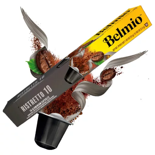 Belmio Café Risretto, capsule de cafea, 10 buc/ cutie
