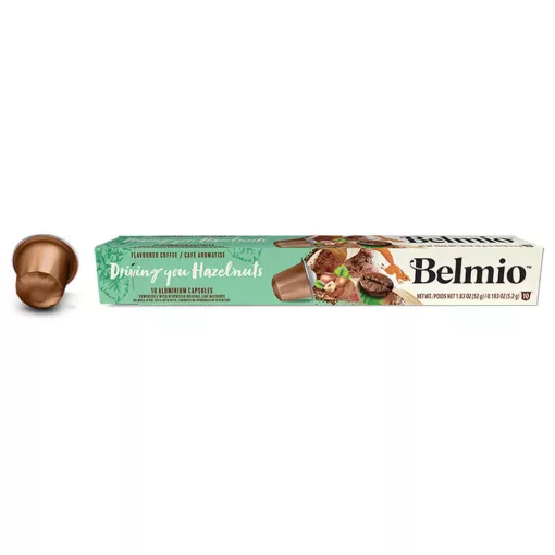Belmio Café Driving you Hazelnuts, capsule de cafea, 10 buc/ cutie