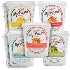   My Instant Pasta orsótészta vegyes ízekben - Tábori, 7 napos vegyes-mix - 7x70 g / 7 napos csomag