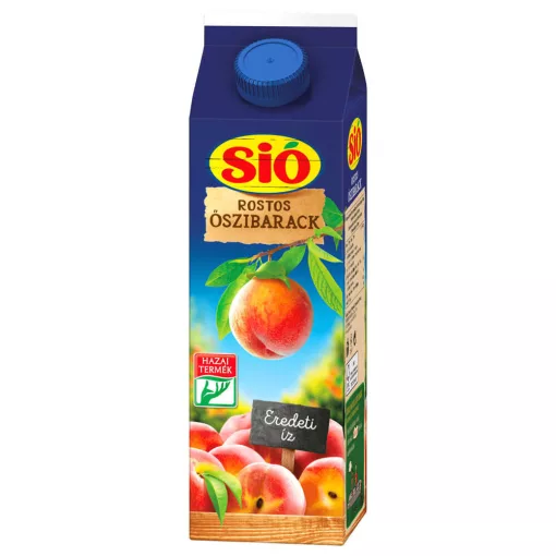 Sió suc de piersici cu pulpă - 1 litru
